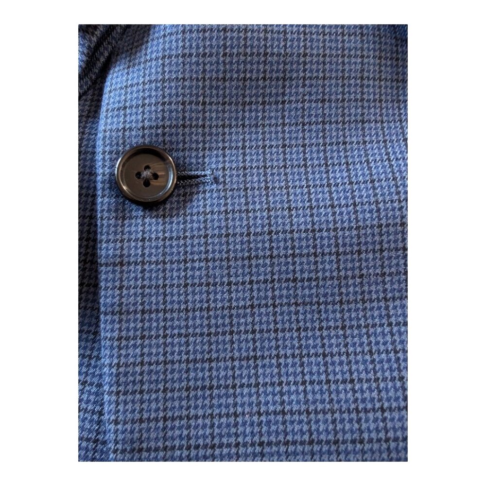 Lauren Ralph Lauren Men’s Big & Tall Blue Suit Jacket Blazer, Sport Coat, 56L - Picture 5 of 11